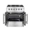 Forno Galiano 30In. Freestanding French Door Gas Range FFSGS6444-30 - alternate 5